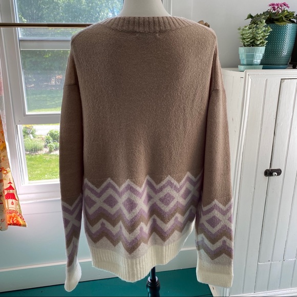 J. Crew Geometric Fair Isle Sweater - Picture 8 of 13
